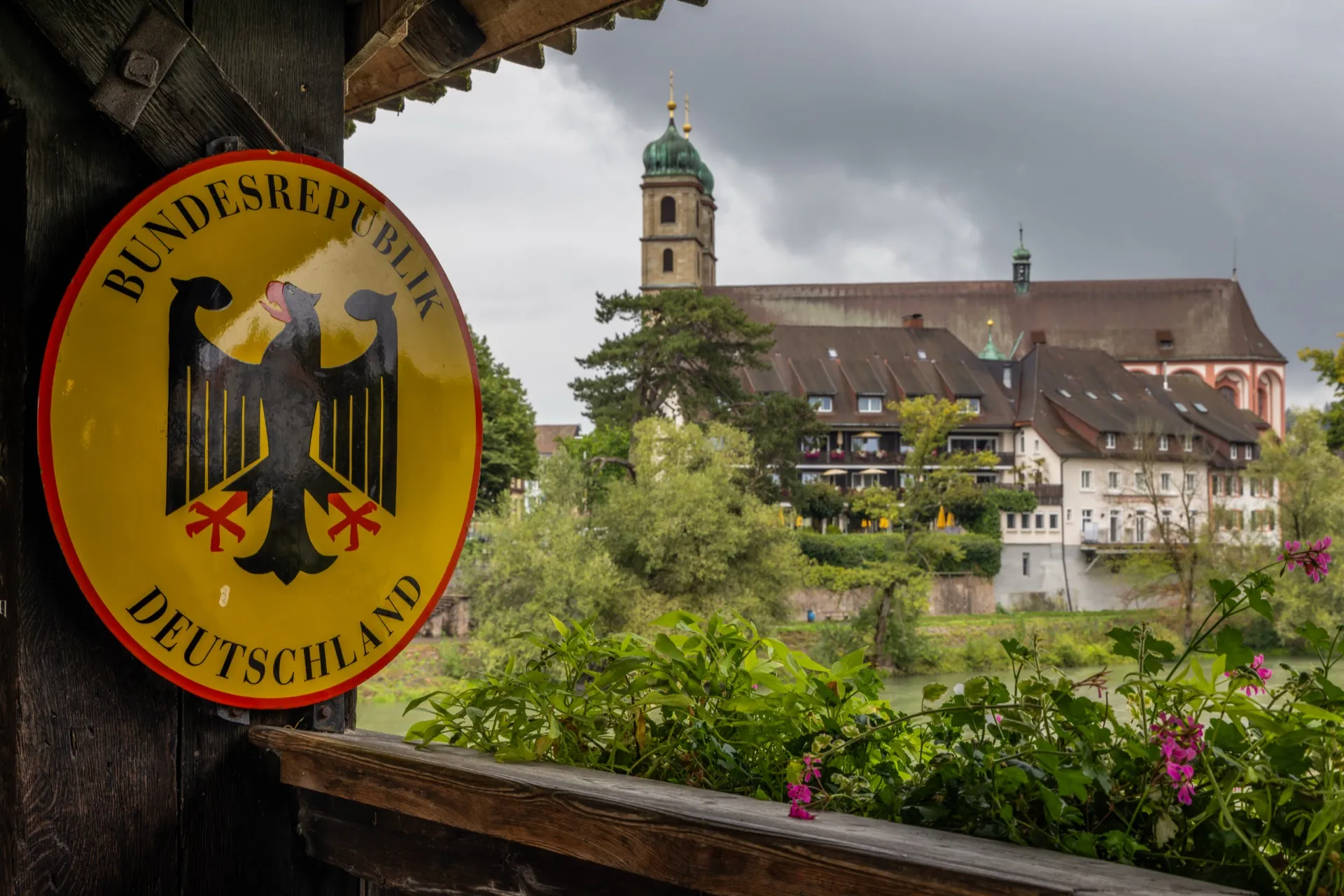 Holzbrücke Bad Säckingen - Black Forest Germany