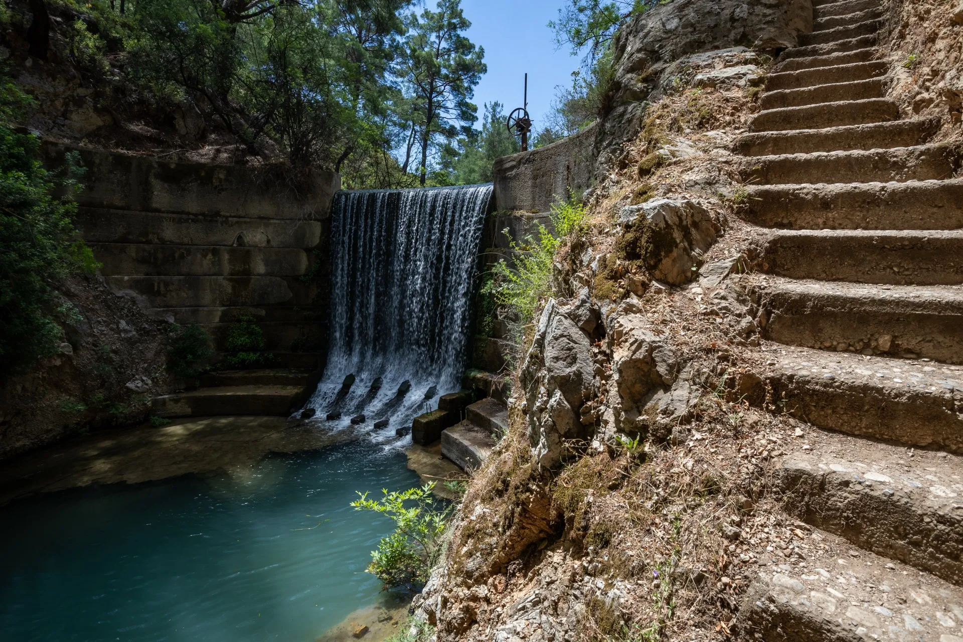 Seven Springs - Rhodos Greece