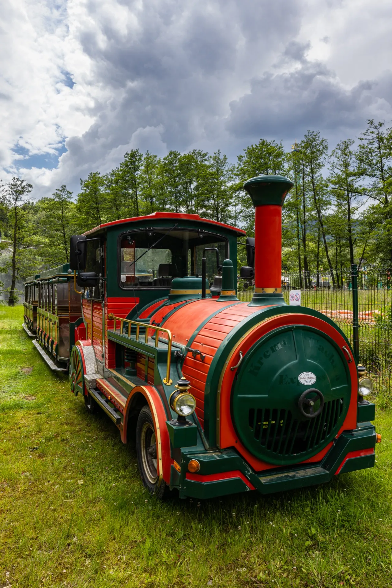 Train at Coo - Ardennes Belgium