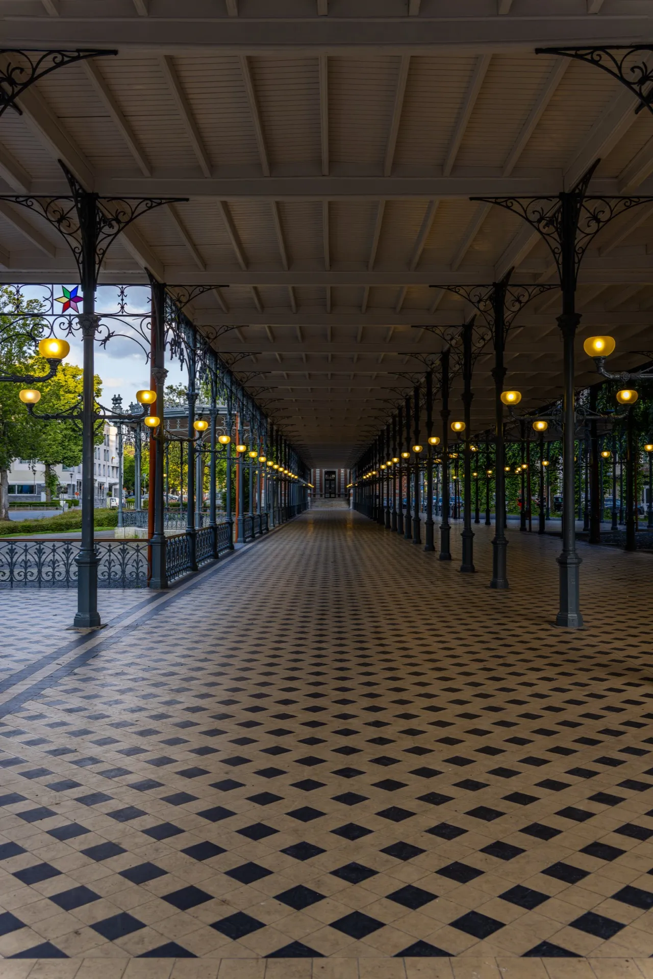 Galerie Léopold II Spa - Ardennes Belgium