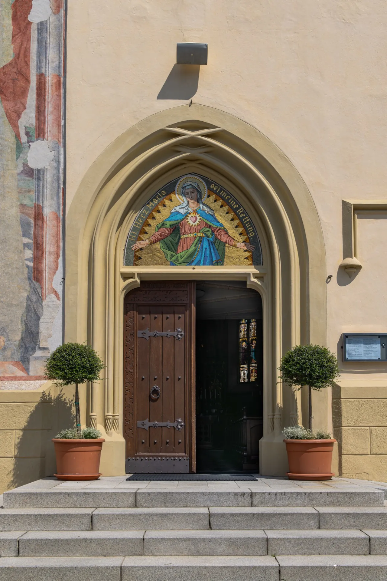 Kirche Oberolang - Dolomites Italy