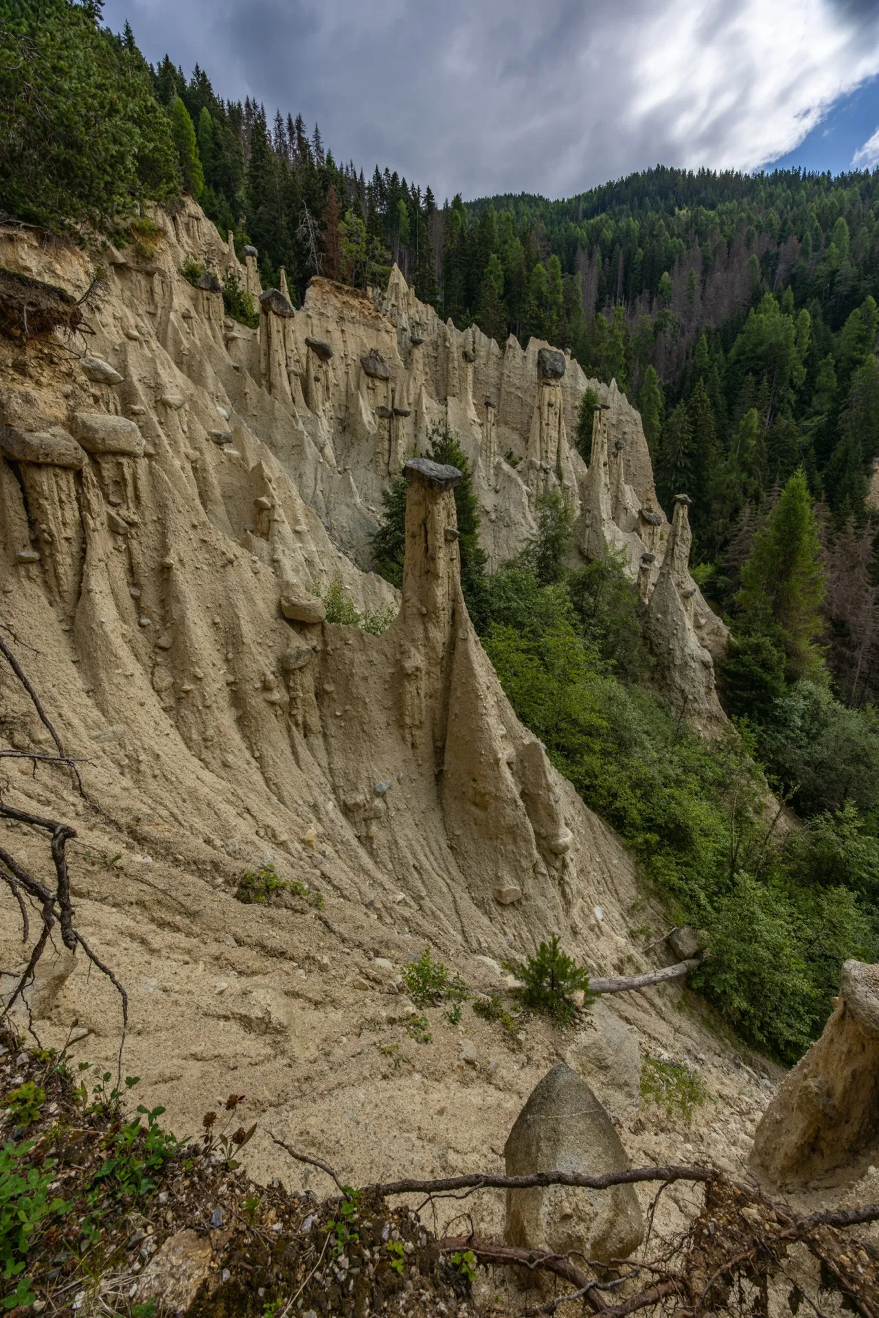 Piramidi di Terra a Perca - Dolomites Italy
