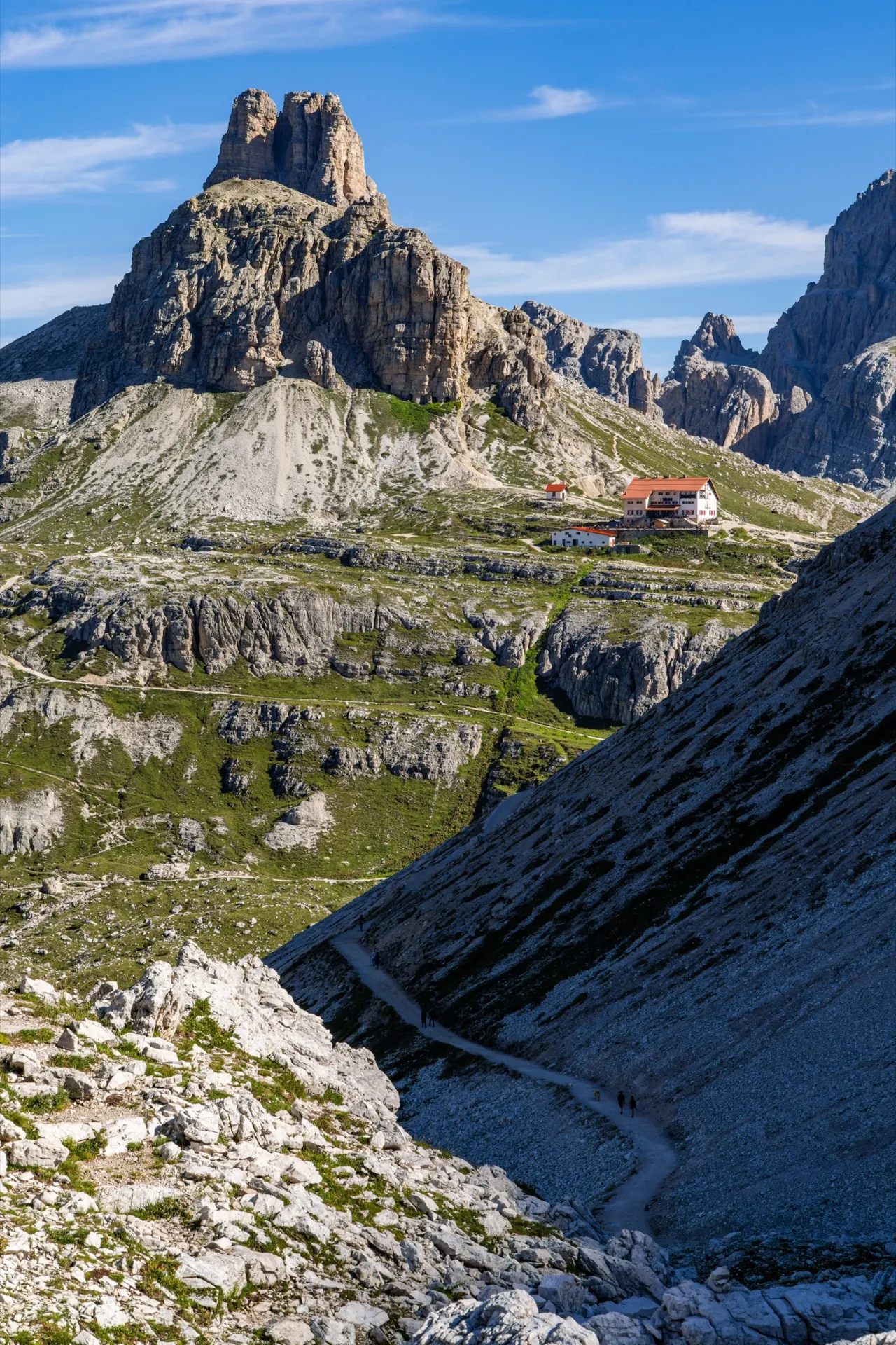Rifugio A. Locatelli Tre Cima di Lavaredo - Dolomites Italy