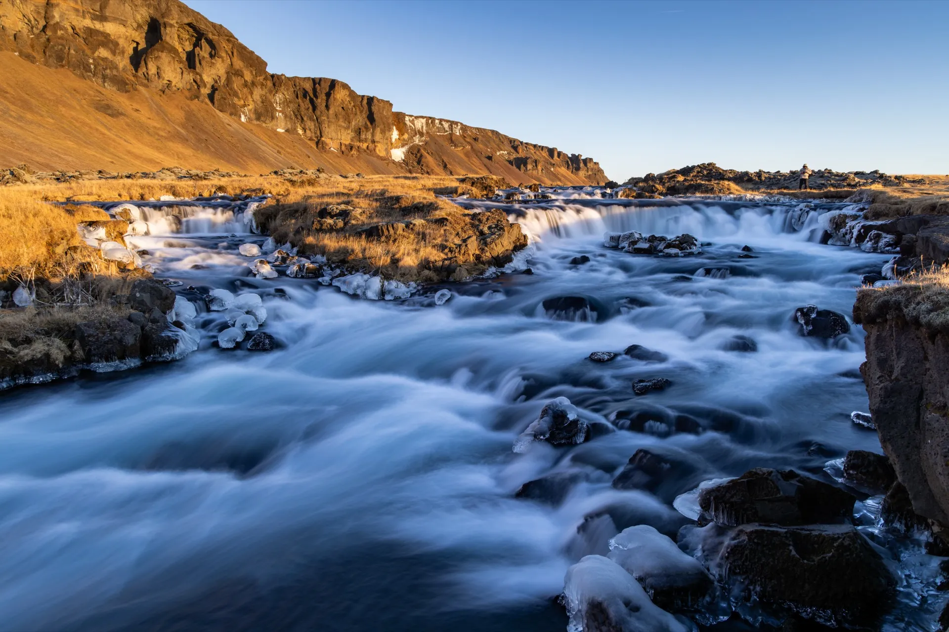 Fossálar Waterfall - Iceland