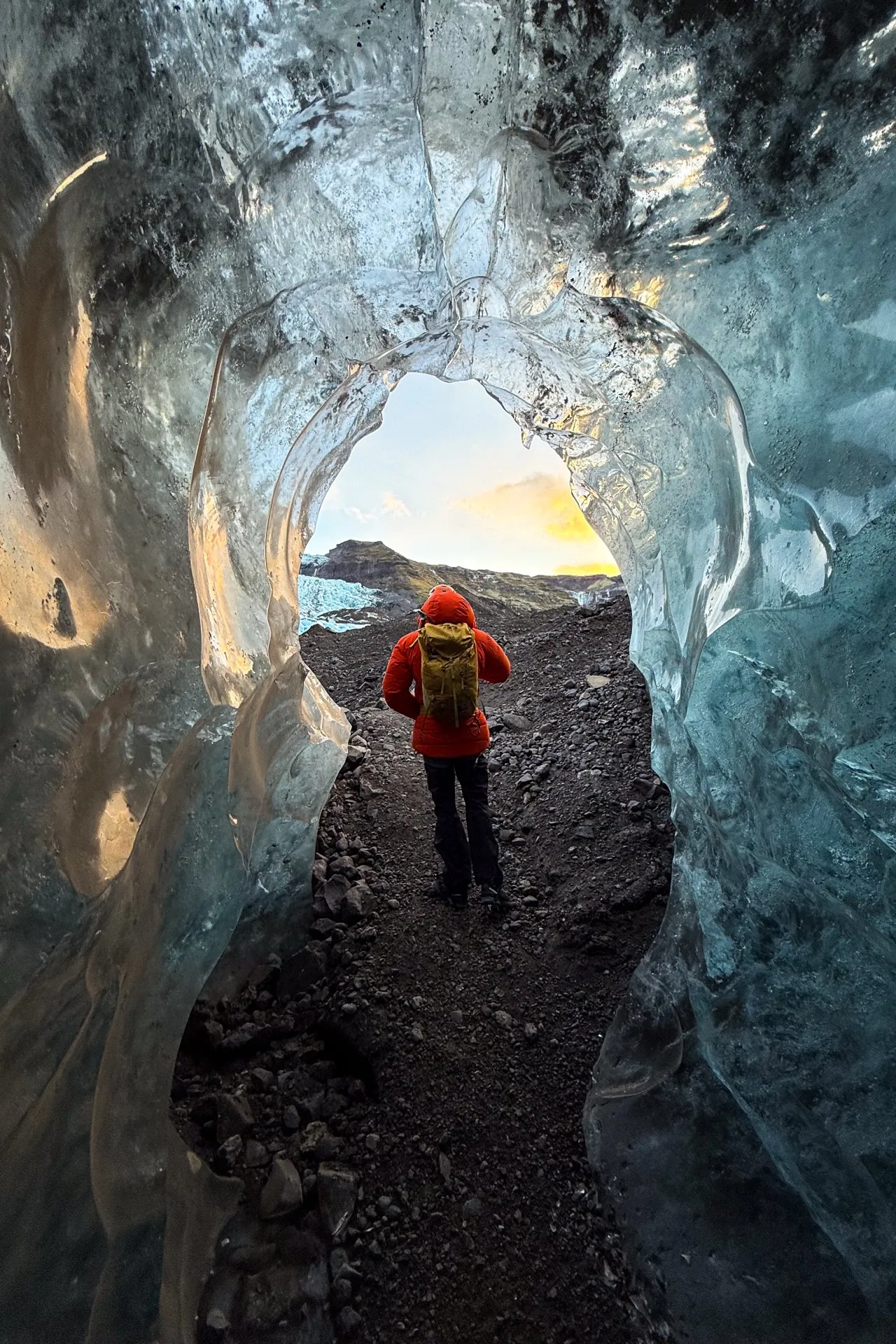 Ice Cave of the Falljökull Glacier - Iceland