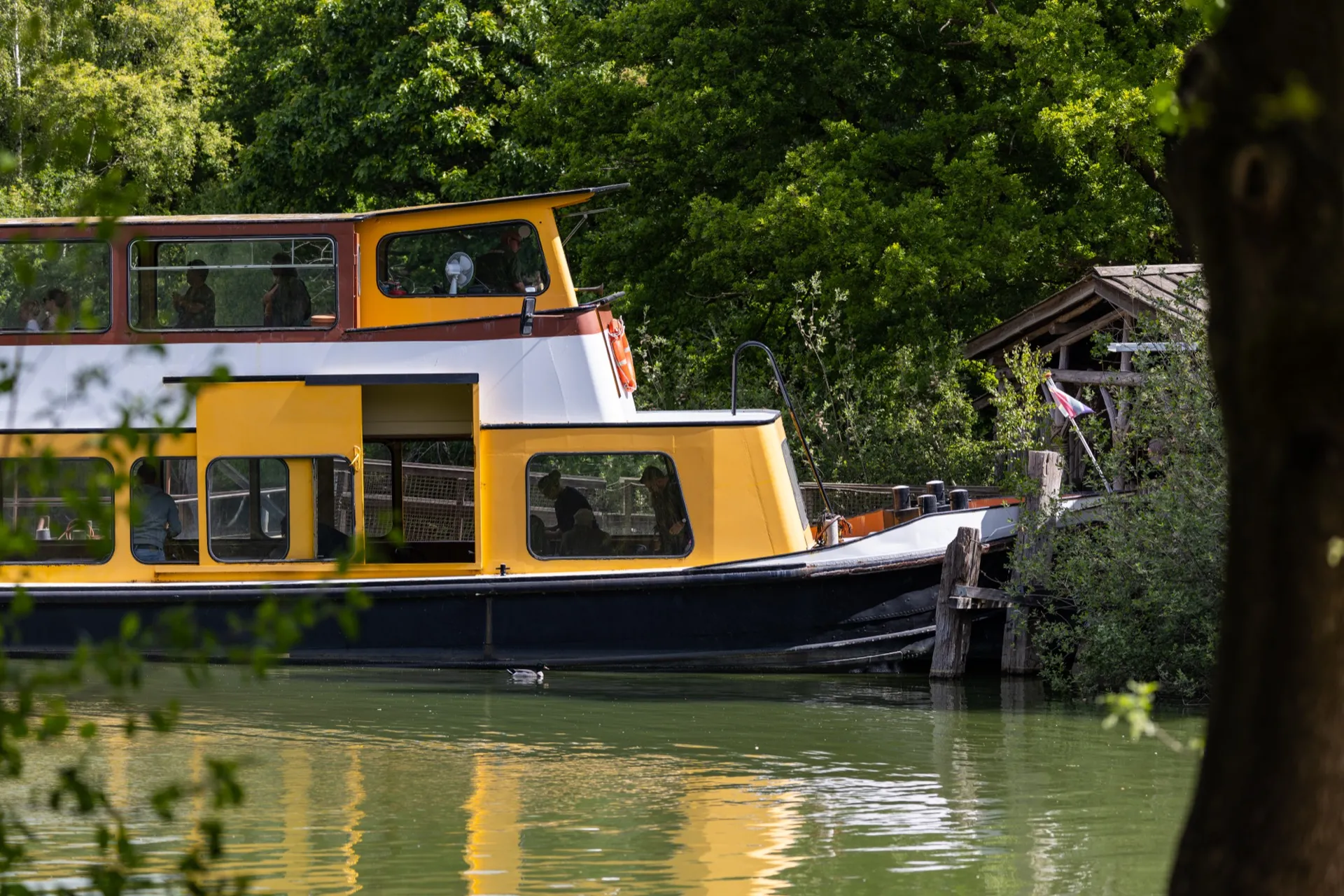 The safari boat - Safaripark Beekse Bergen