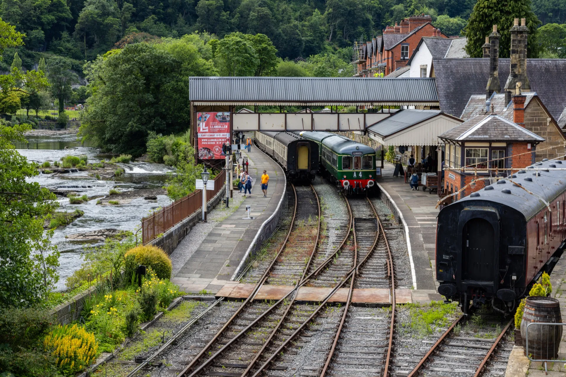 Train Station Llangollen - Snowdonia Wales