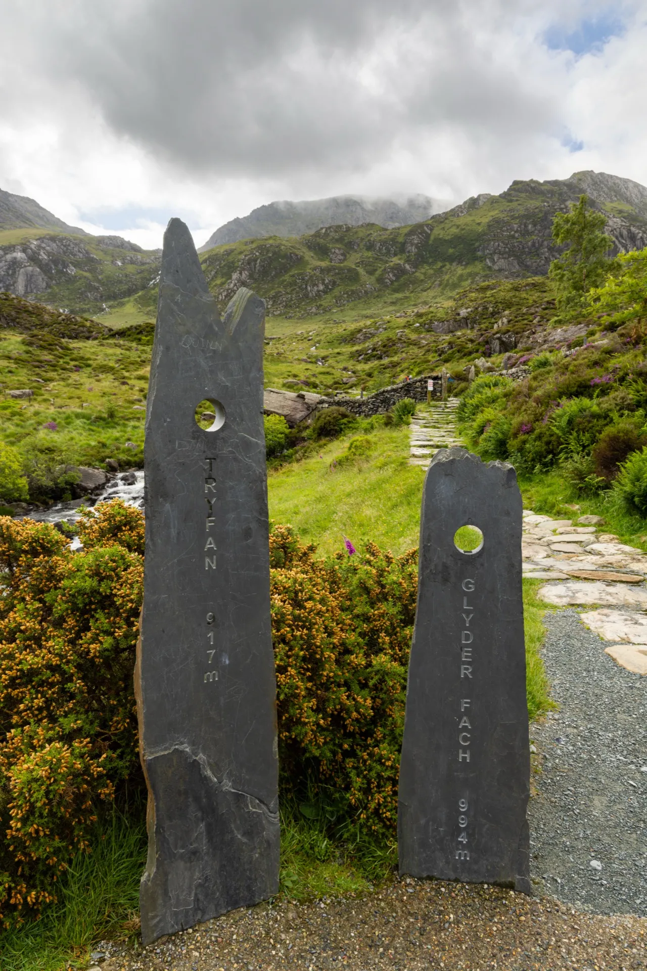 Start of Llyn Idwal Trail - Snowdonia Wales