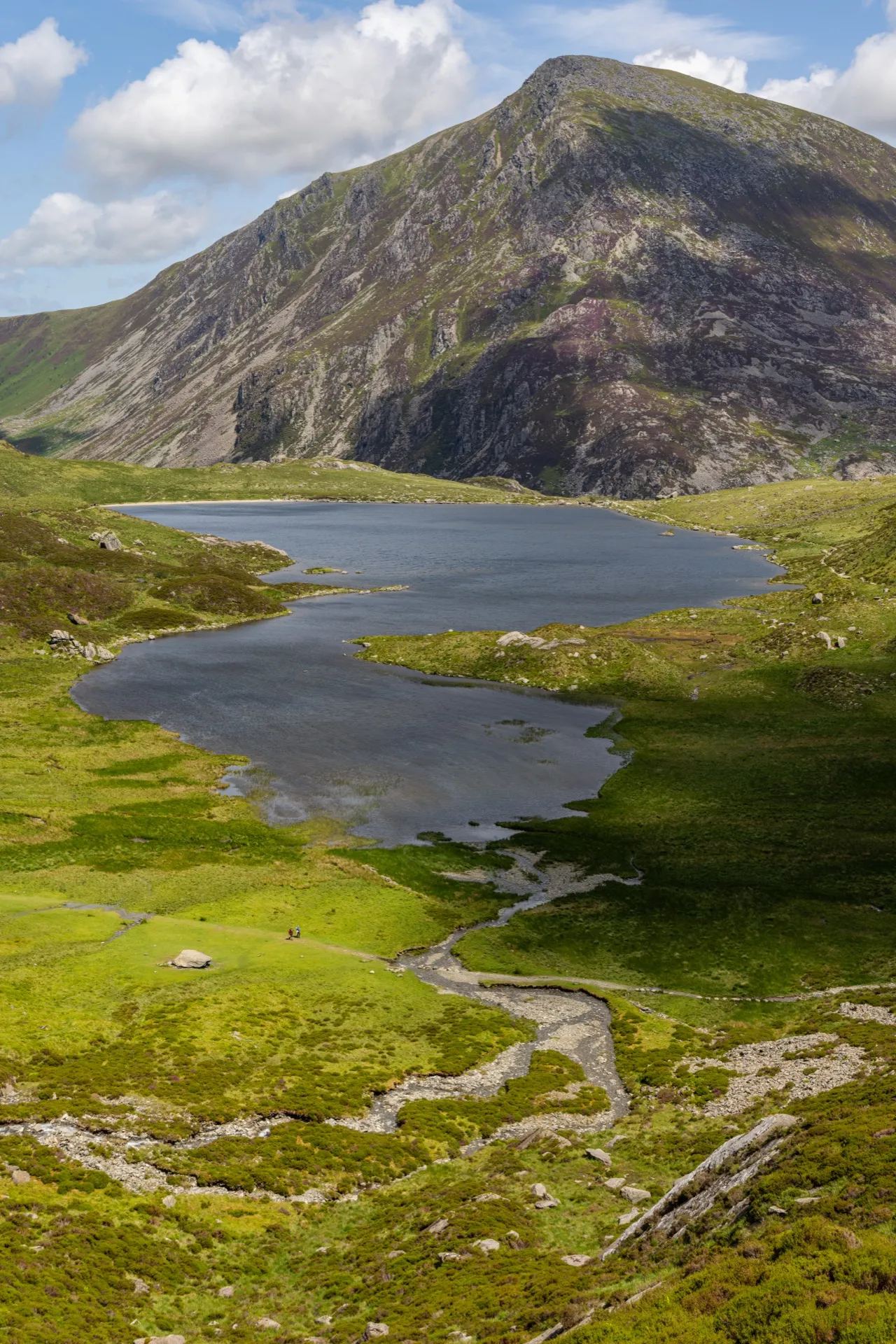 Llyn Idwal view from High Trail- Snowdonia Wales