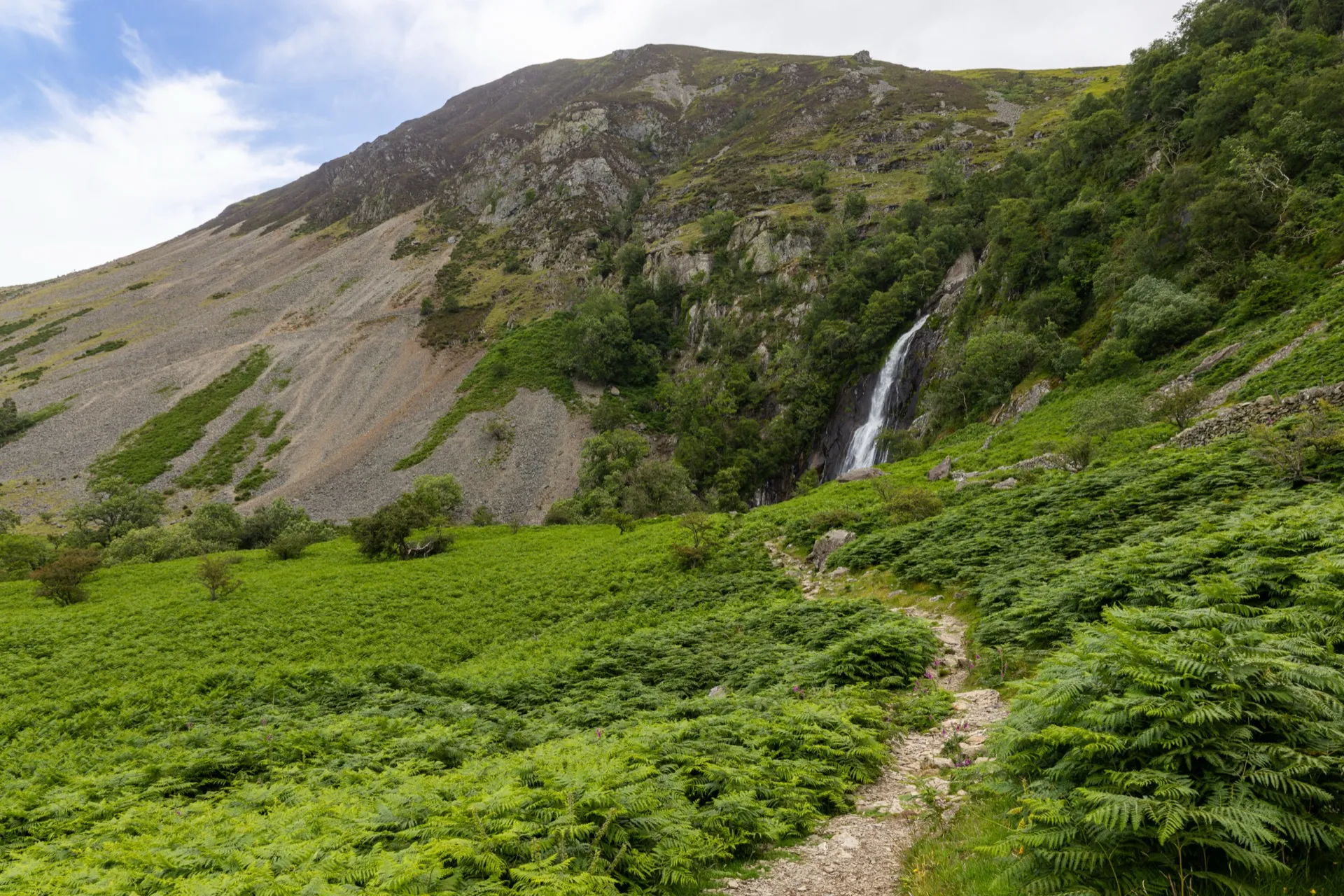 Trail to Aber Fall - Snowdonia Wales