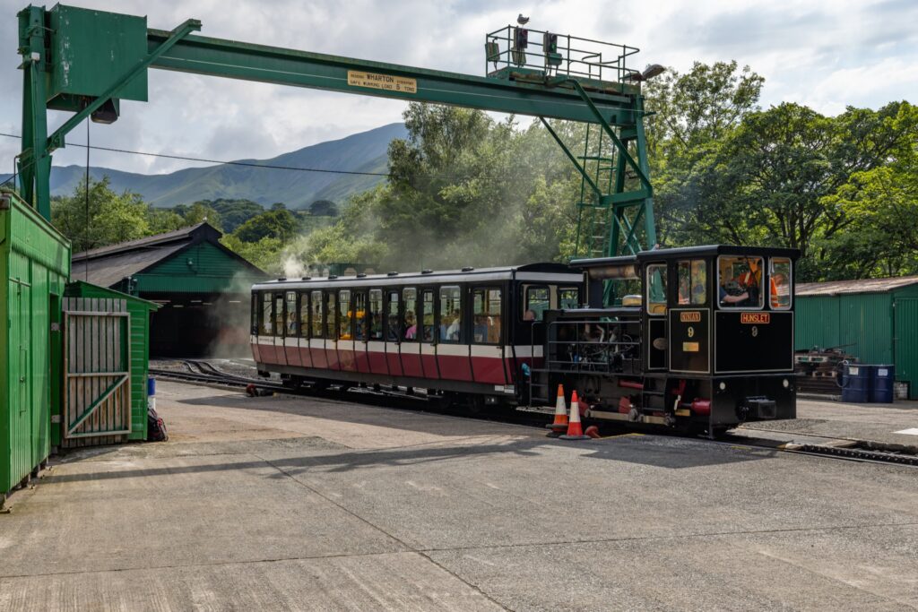 Snowdon Mountain Railway Diesel Locomotive 9 "Ninian" - Snowdonia Wales