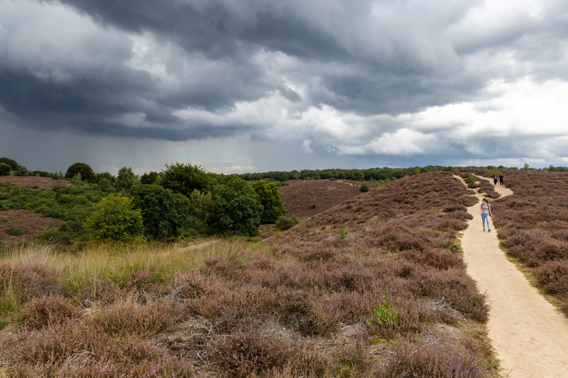 Storm clouds at Posbank